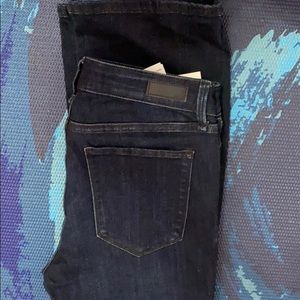 Low rise skinny bootcut
